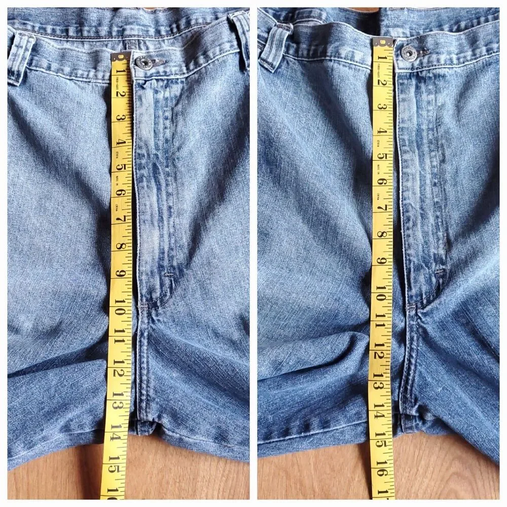 Vintage Wrangler Denim Cargo Jeans Lot of 2 Mens 42 (Fits 40 & 41 x 28.5) Faded